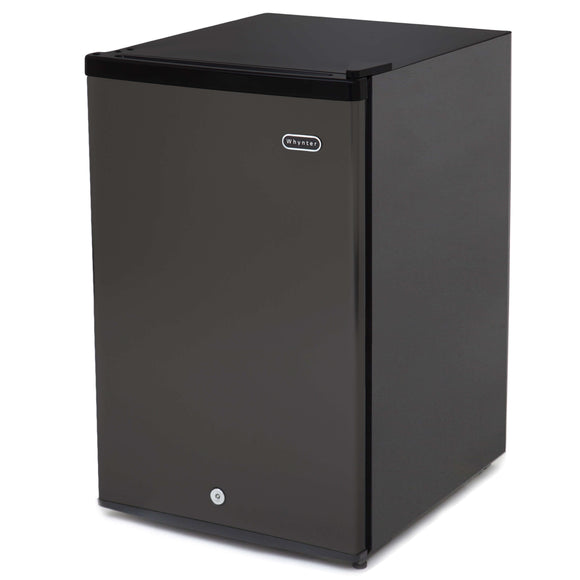 Whynter 3.0 cu. ft. Energy Star Upright Freezer with Lock – Black - CUF-301BK - Wine Cooler City