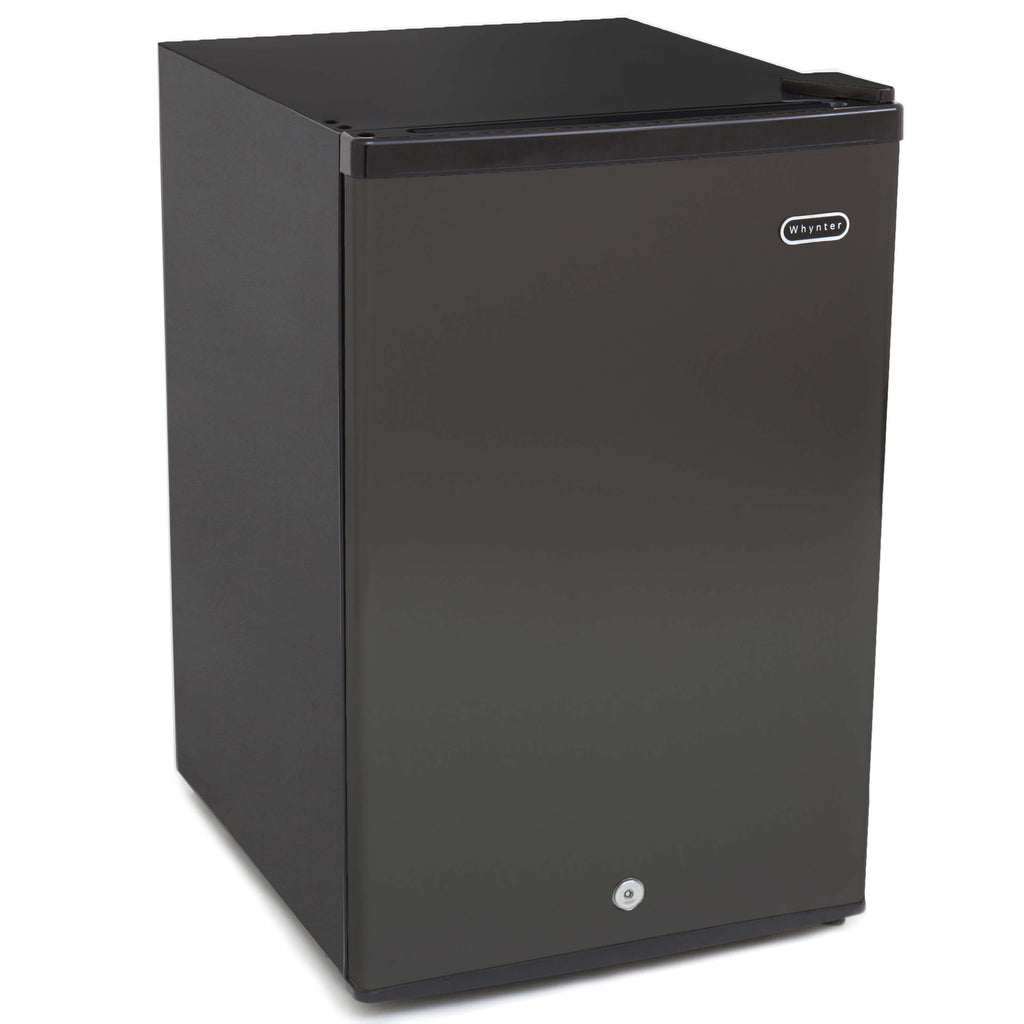 Whynter 3.0 cu. ft. Energy Star Upright Freezer with Lock – Black - CUF-301BK - Wine Cooler City