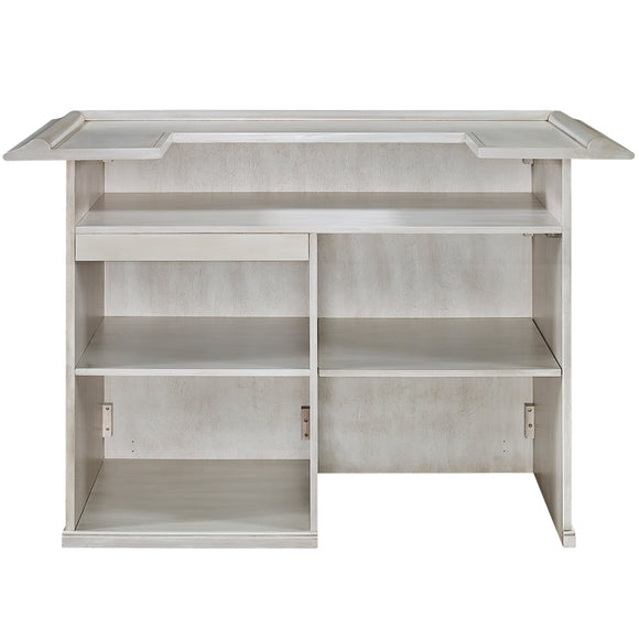 RAM Game Room 60" Bar - Antique White - DBAR60 AW