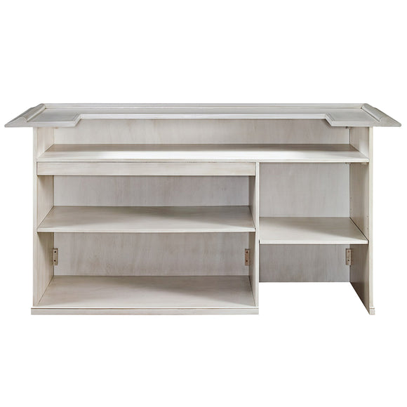 RAM Game Room 84" Bar - Antique White - DBAR84 AW