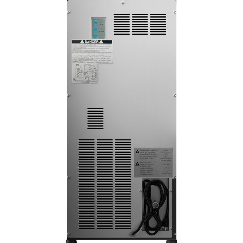 EdgeStar 15 Inch Wide 25 Lbs. Capacity Built-In Ice Maker with 50 Lbs. Daily Ice Production - IB450BL