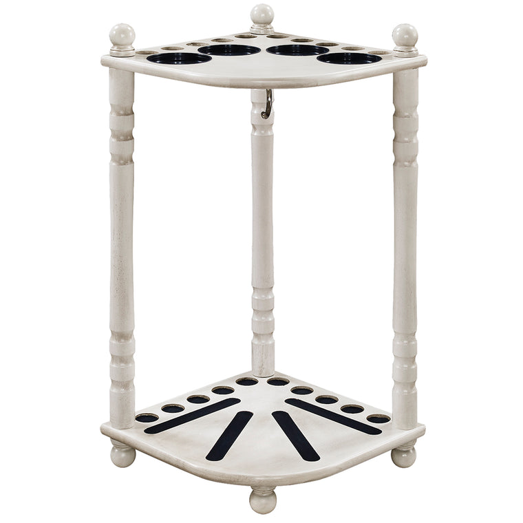 RAM Game Rom Floor Cue Rack - Antique White - FCR AW
