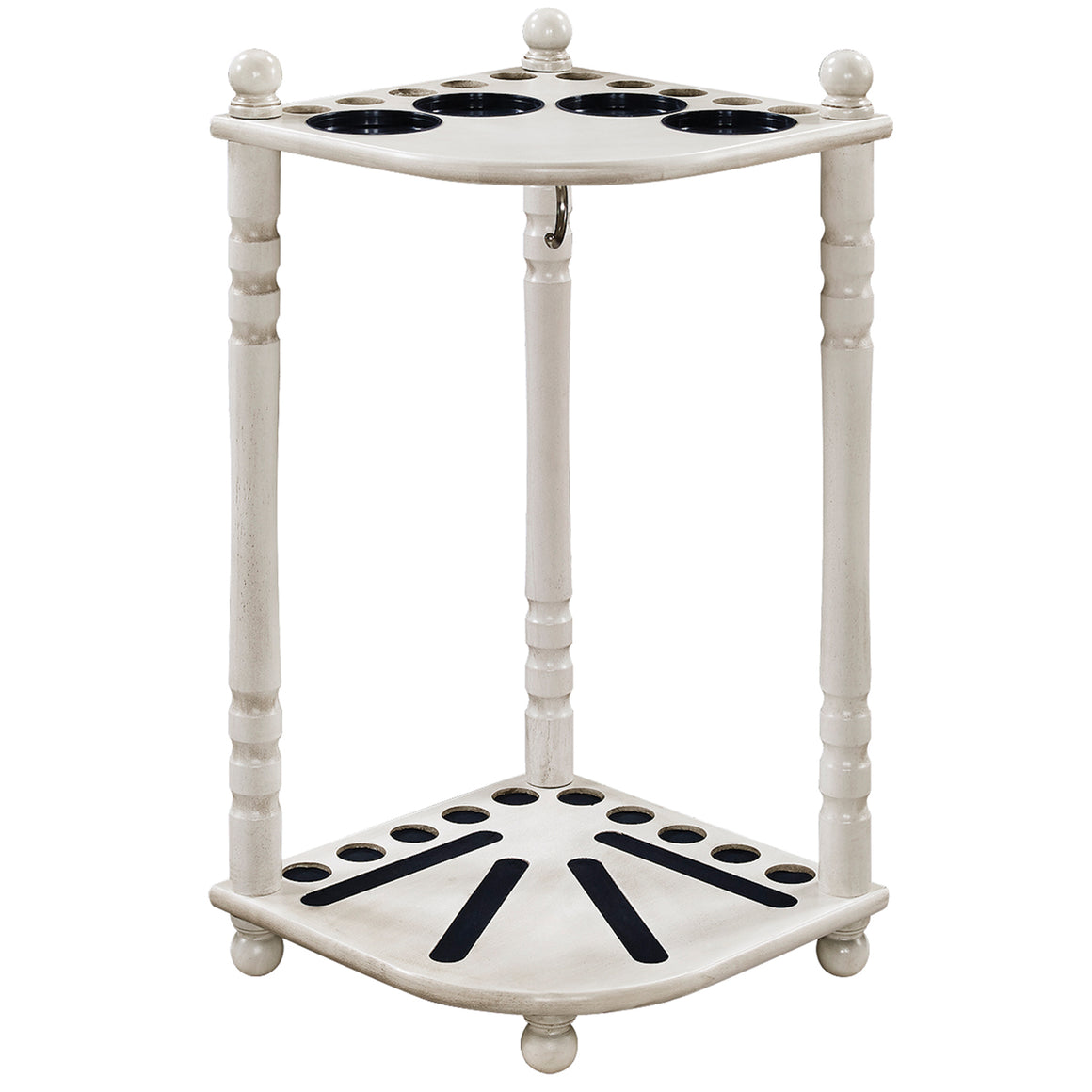 RAM Game Rom Floor Cue Rack - Antique White - FCR AW