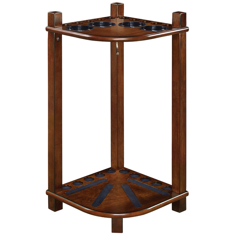 RAM Game Room Floor Cue Rack - Square Leg-Chestnut - FCR2 CN