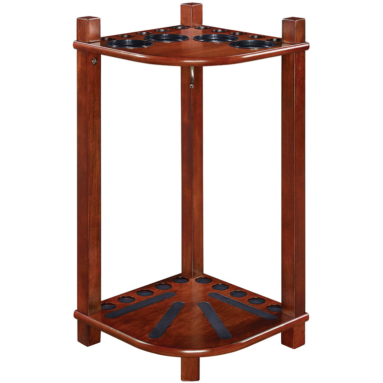 RAM Game Room Floor Cue Rack - Square Leg - English Tudor - FCR2 ET