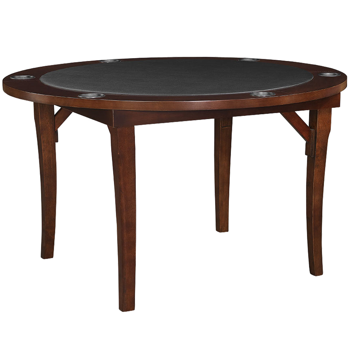 RAM Game Room 48" Folding Game Table - Cappuccino - FLDGTBL CAP