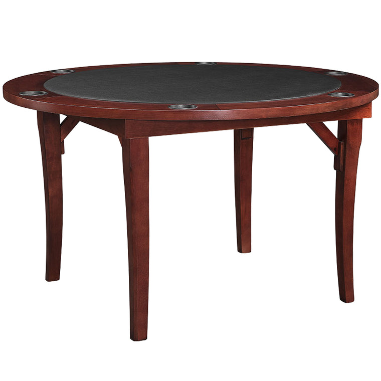 RAM Game Room 48" Folding Game Table - English Tudor - FLDGTBL ET