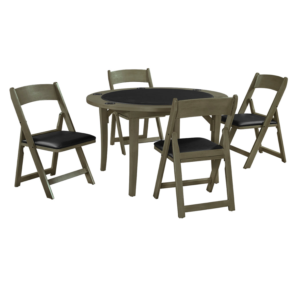 RAM Game Room 48" Folding Game Table - Slate - FLDGTBL SL
