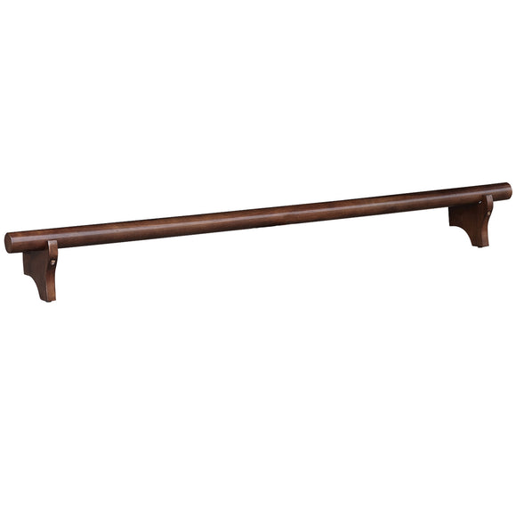 RAM Game Room 60" Dry Bar Foot Rail - Cappuccino - FR60 CAP