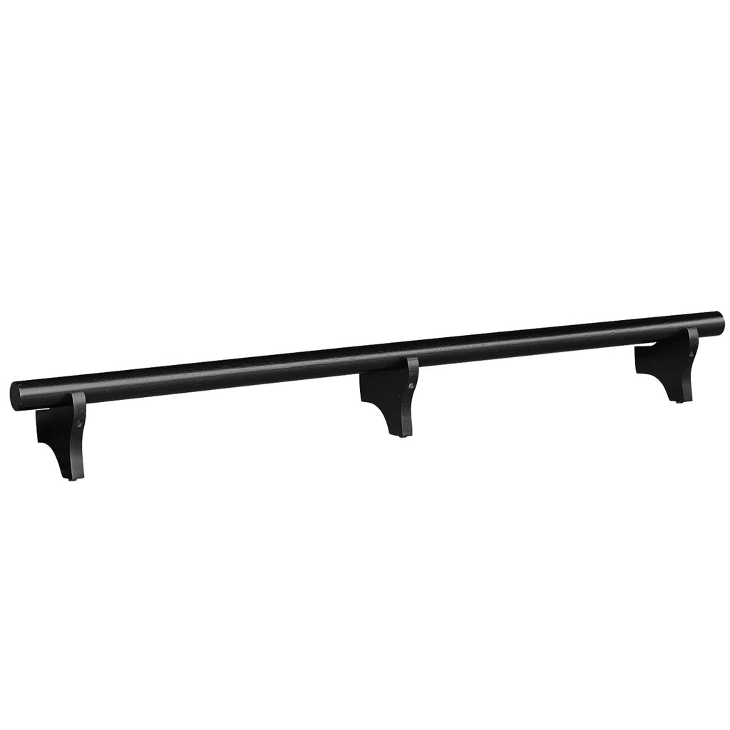RAM Game Room 72" Dry Bar Foot Rail - Black - FR72 BLK