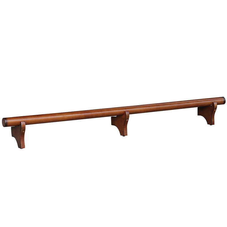 RAM Game Room 72" Dry Bar Foot Rail - Chestnut - FR72 CN