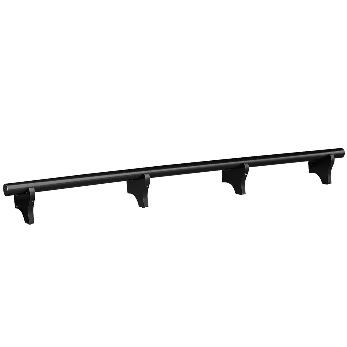 RAM Game Room 84" Dry Bar Foot Rail - Black - FR84 BLK