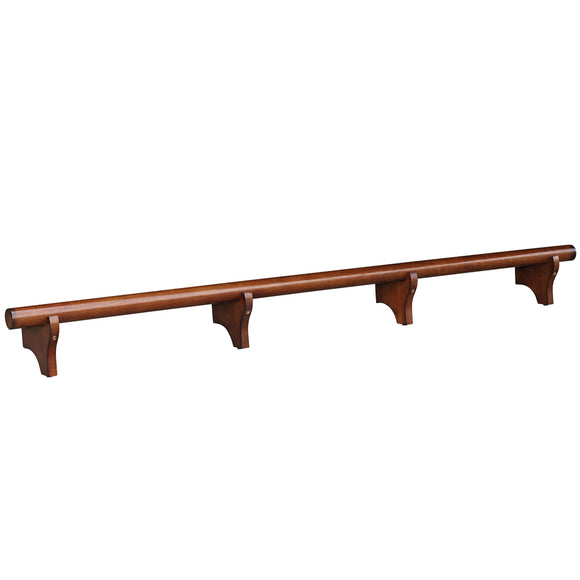 RAM Game Room 84" Dry Bar Foot Rail - Chestnut - FR84 CN