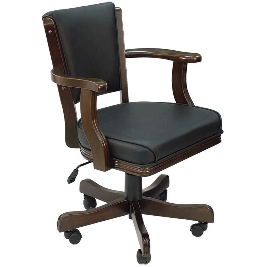 RAM Game Room Swivel Game Chair - Cappuccino - GCHR2 CAP