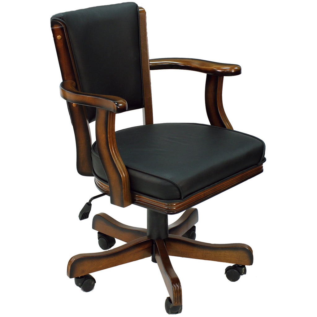 RAM Game Room Swivel Game Chair - Chestnut - GCHR2 CN