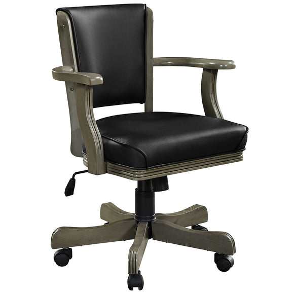 RAM Game Room Swivel Game Chair - Slate - GCHR2 SL