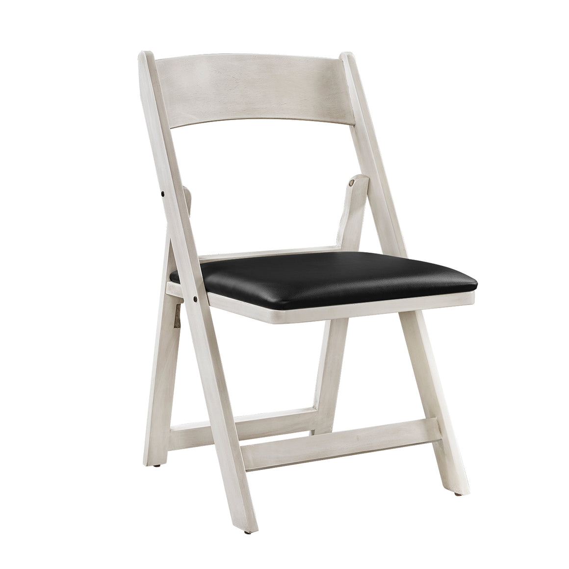 RAM Game Room Folding Game Chair - Antique White - GCHR4 AW