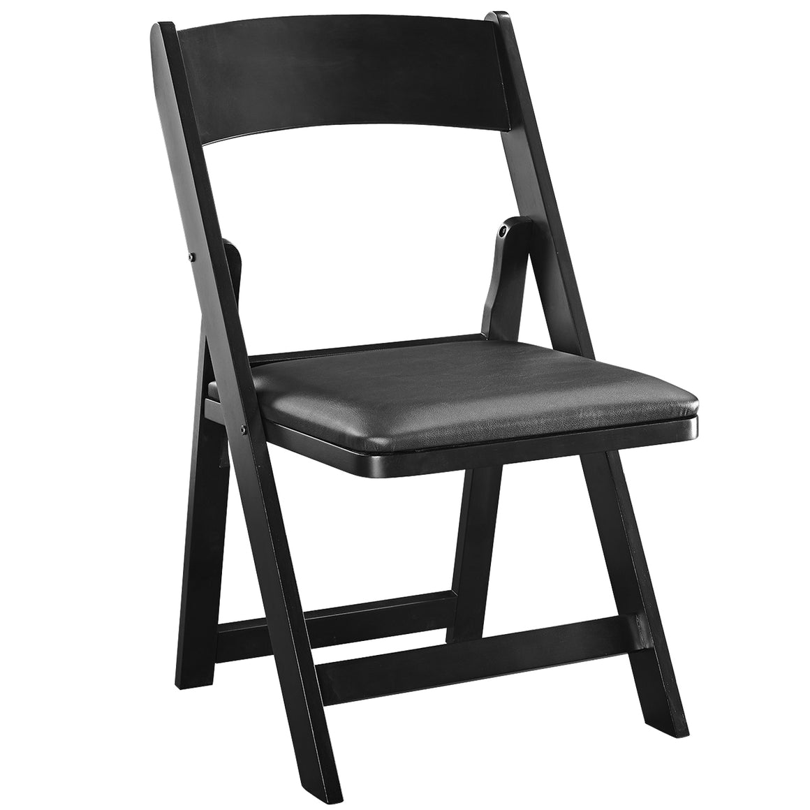 RAM Game Room Folding Game Chair - Black - GCHR4 BLK