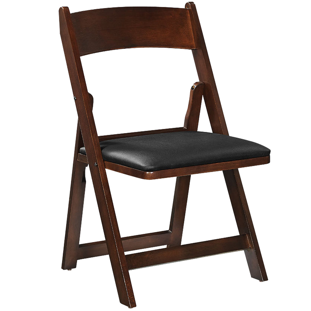 RAM Game Room Folding Game Chair - Cappuccino - GCHR4 CAP