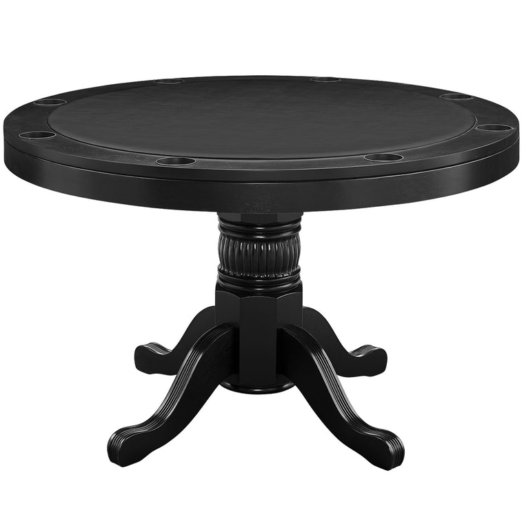 RAM Game Room 48" Game Table - Black - GTBL48 BLK