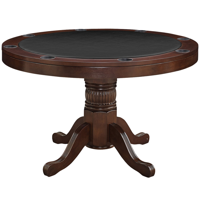 RAM Game Room 48" Game Table - Cappuccino - GTBL48 CAP