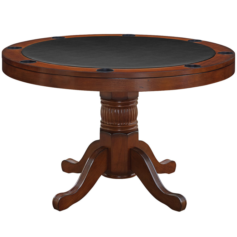 RAM Game Room 48" Game Table - Chestnut - GTBL48 CN