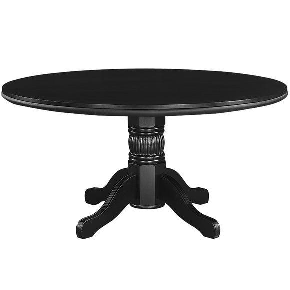 RAM Game Room 60" 2 In 1 Game Table - Black - GTBL60 BLK