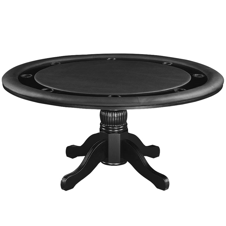 RAM Game Room 60" 2 In 1 Game Table - Black - GTBL60 BLK