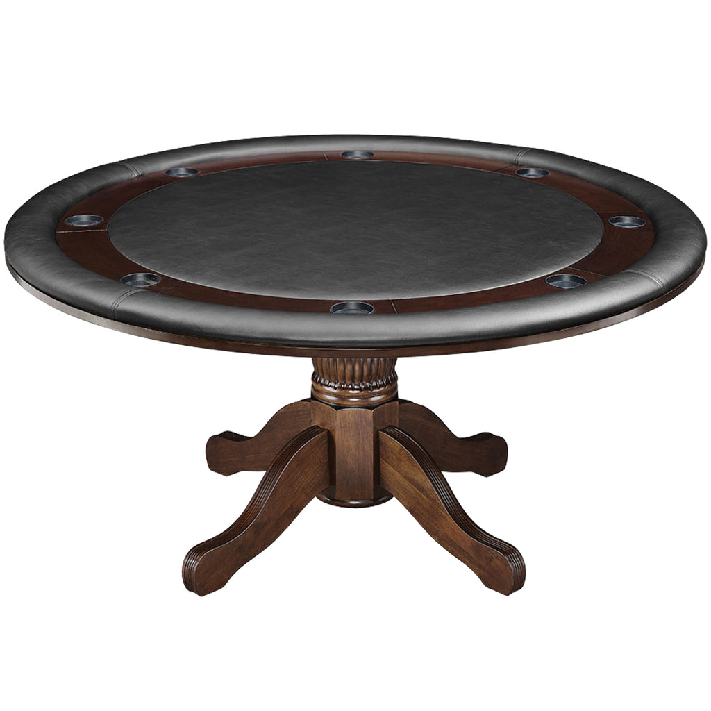 RAM Game Room 60" 2 In 1 Game Table - Cappuccino - GTBL60 CAP