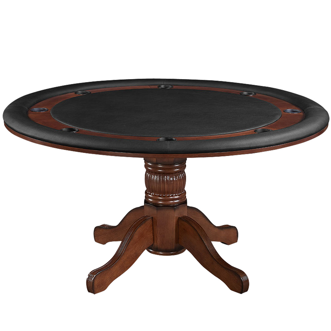 RAM Game Room 60" 2 In 1 Game Table - Chestnut - GTBL60 CN