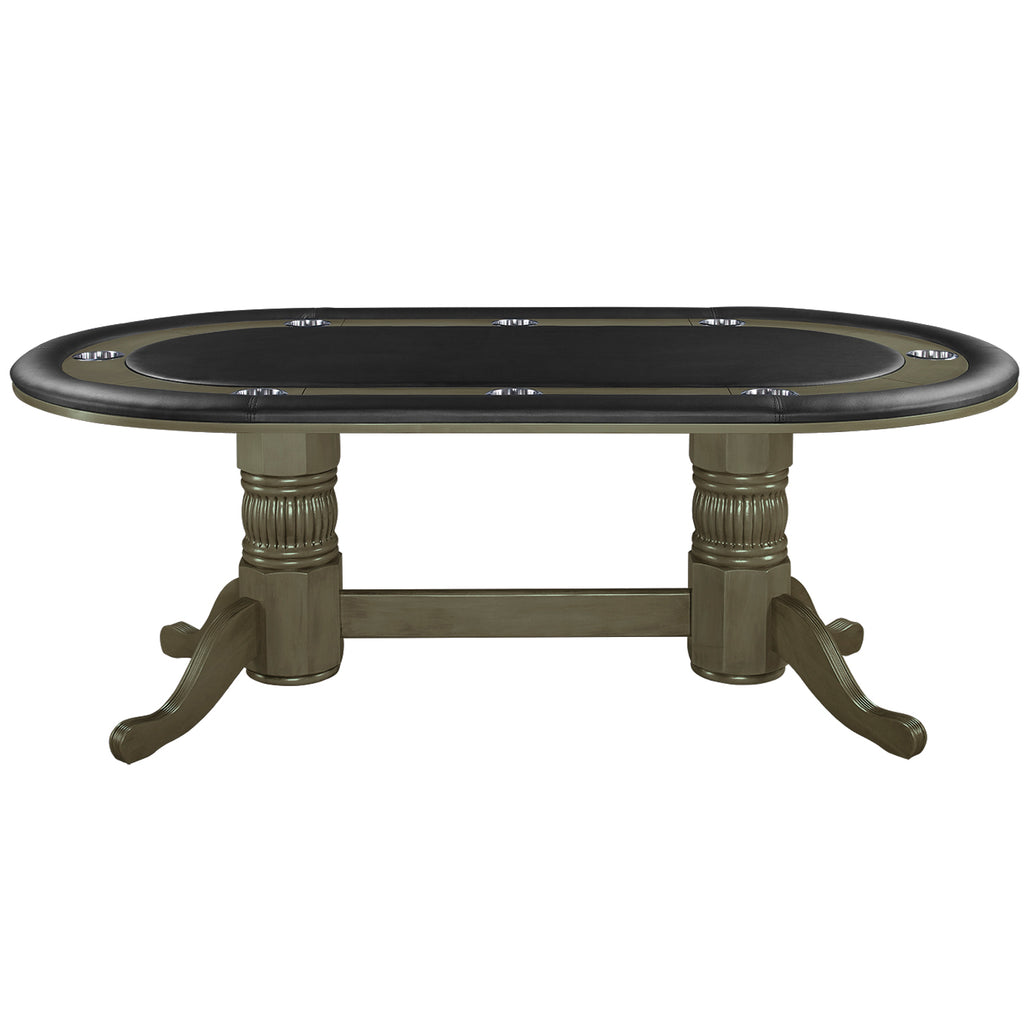 RAM Game Room 84" Texas Hold'Em Game Table - Slate - GTBL84 SL