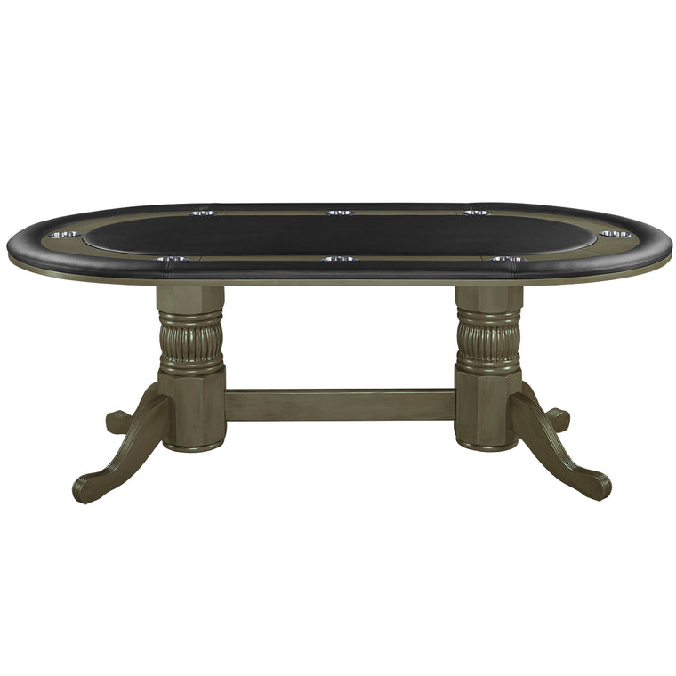 RAM Game Room 84" Texas Hold'Em Game Table - Slate - GTBL84 SL