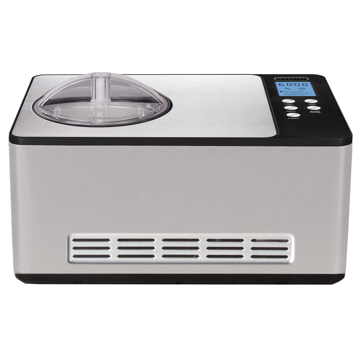 Whynter 2.1 Quart Ice Cream Maker – Stainless Steel - ICM-200LS - Wine Cooler City