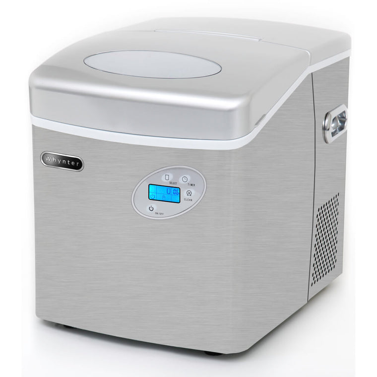 Whynter Portable Ice Maker 49 lb capacity – Stainless Steel - IMC-490SS