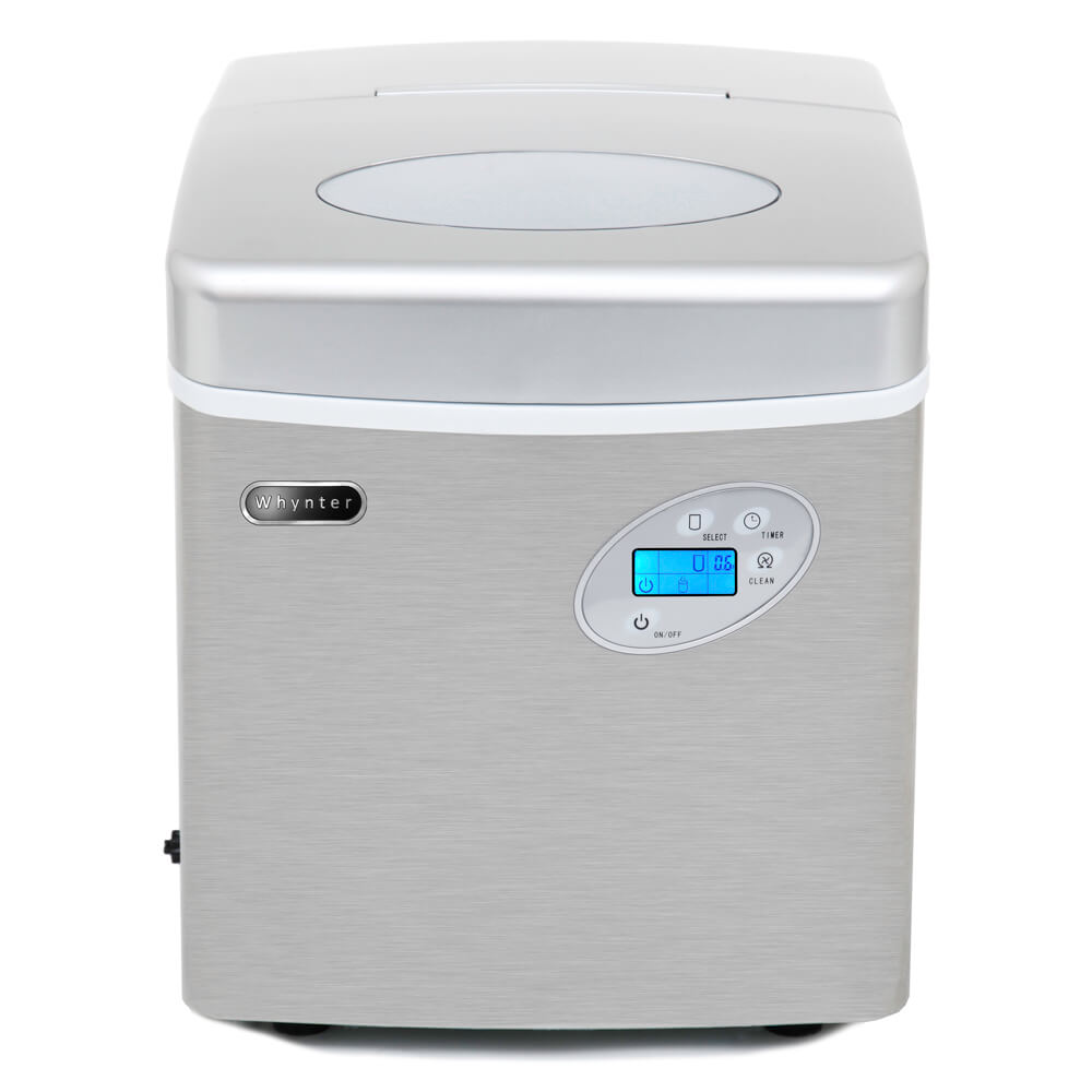 Whynter Portable Ice Maker 49 lb capacity – Stainless Steel - IMC-490SS