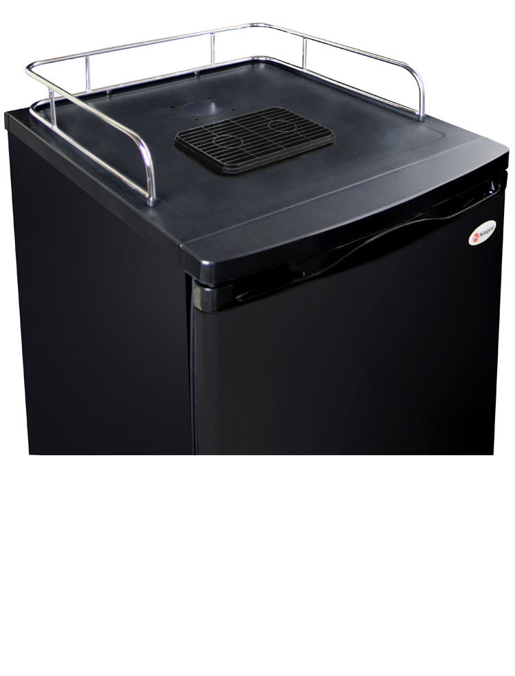 Kegco 20" Wide Black Kegerator - Cabinet Only Model: MDK-199B-01