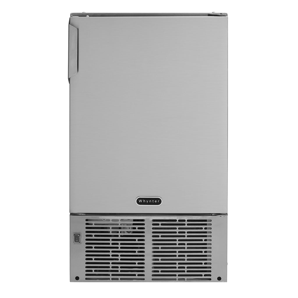 Whynter 14” Undercounter Automatic Stainless Steel Marine Ice Maker 23lb Daily Output MIM-14231SS - Wine Cooler City