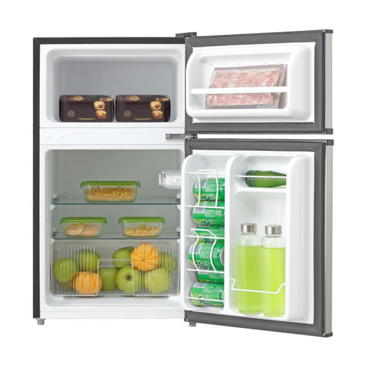 Whynter 3.4 cu.ft. Energy Star Stainless Steel Compact Refrigerator/Freezer MRF-340DS - Wine Cooler City