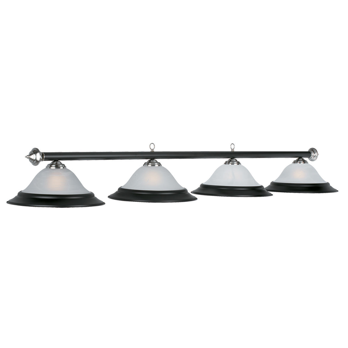 RAM Game Room 82" 4 LT Billiard Light-Matte Black/St - PR282 MB/ST