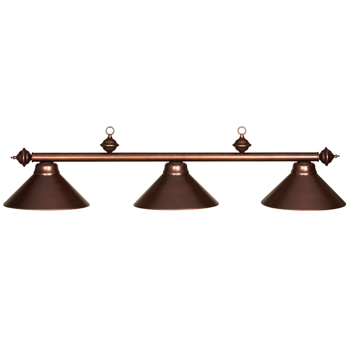 RAM Game Room 54" 3LT Billiard Light - Cappuccino - PR54 CAP