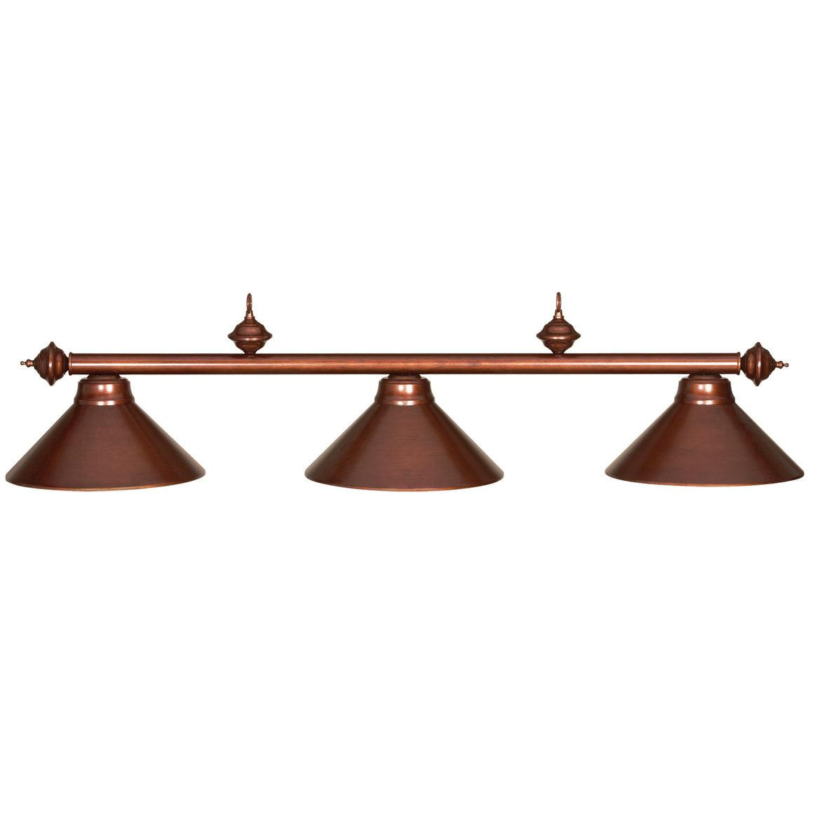 RAM Game Room 54" 3LT Billiard Light - Chestnut - PR54 CN