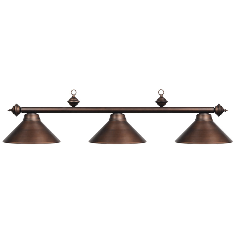 RAM Game Room 54" 3LT Billiard Light - Oil Rubbed Broze - PR54 ORB