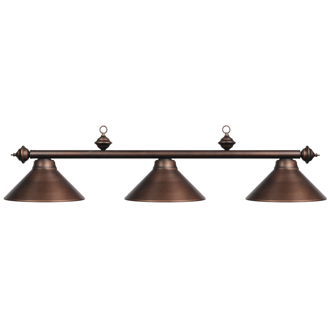RAM Game Room 54" 3LT Billiard Light - Oil Rubbed Broze - PR54 ORB
