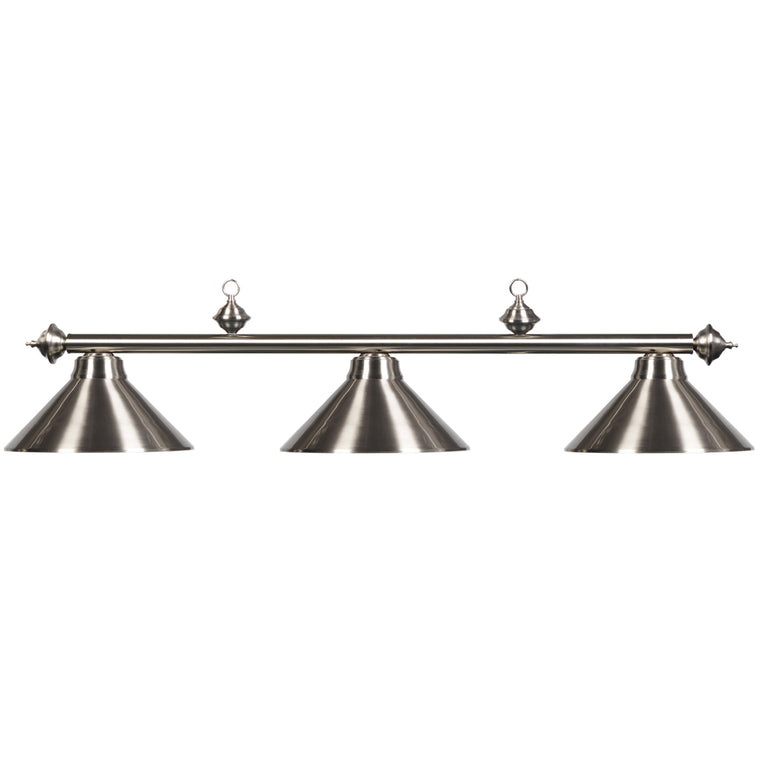RAM Game Room 54" 3LT Billiard Light - Stainless - PR54 ST