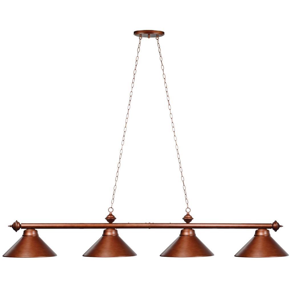RAM Game Room 78" 4 LT Billiard Light-English Tudor - PR78 ET
