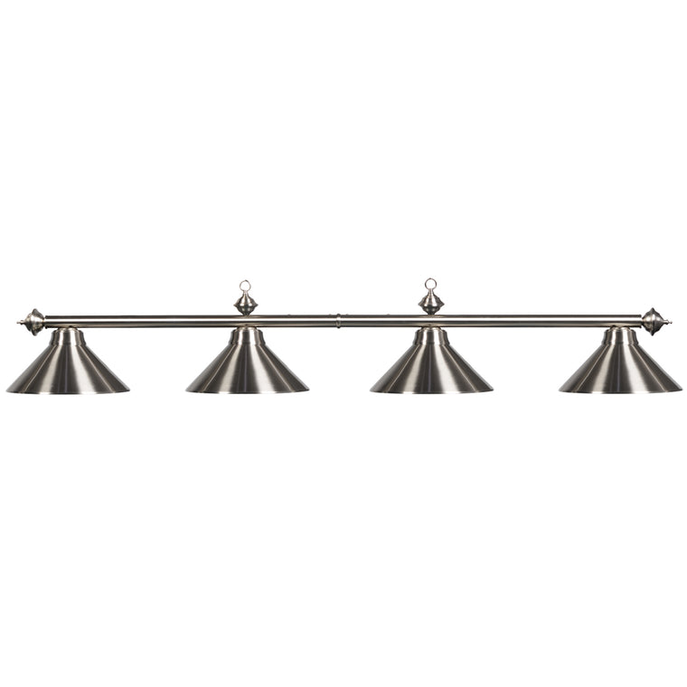 RAM Game Room 78" 4 LT Billiard Light-Stainless - PR78 ST
