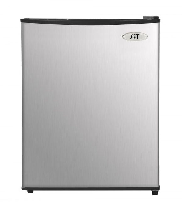 SPT - RF-245SS: 2.4 cu. ft. Stainless Refrigerator with Energy Star