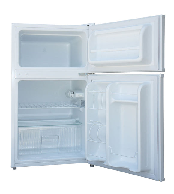 SPT - RF-314W: 3.1 cu. ft. Double Door Refrigerator in White – Energy Star
