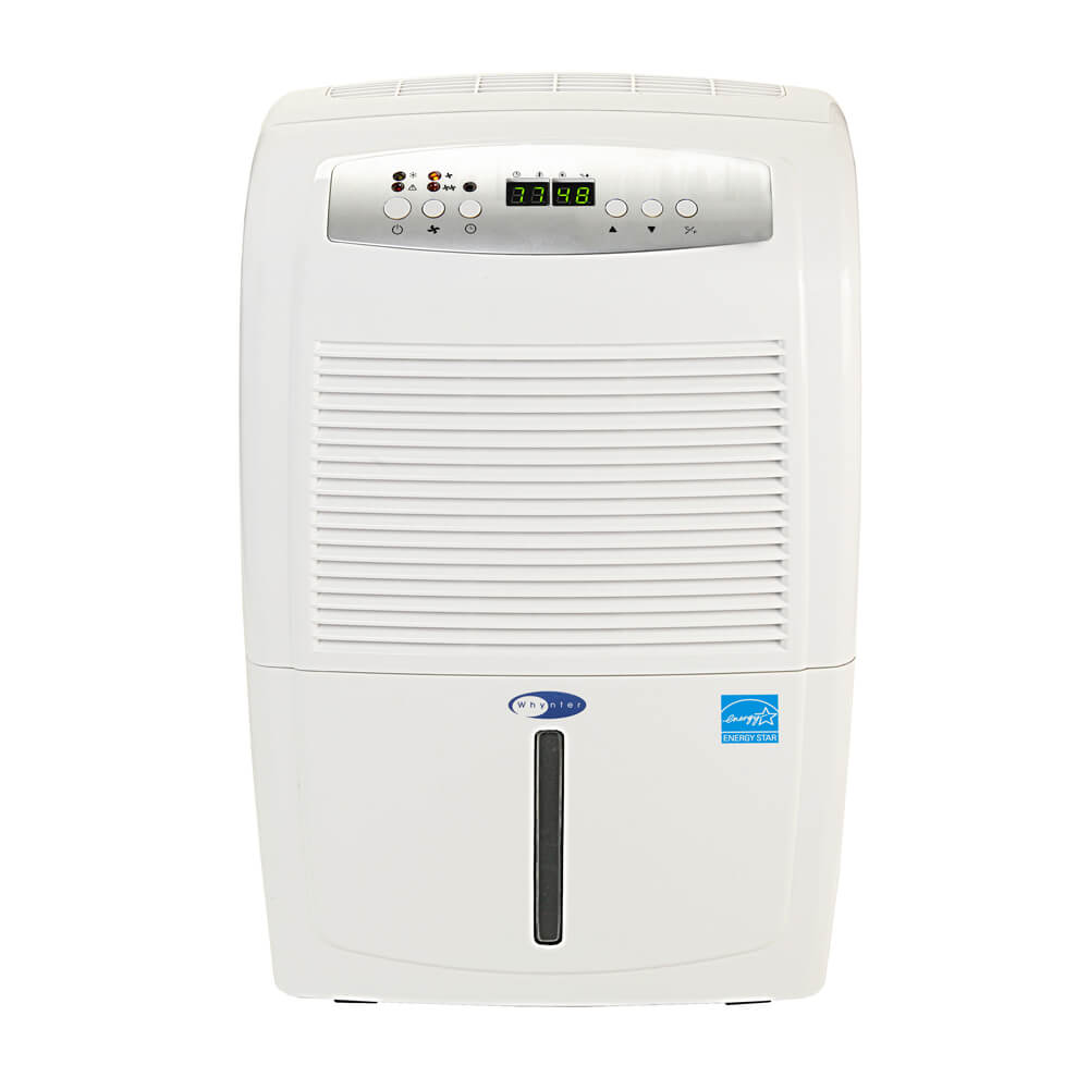 Whynter Energy Star 50 Pint High Capacity up to 4000 sq ft Portable Dehumidifier with Pump - RPD-551EWP