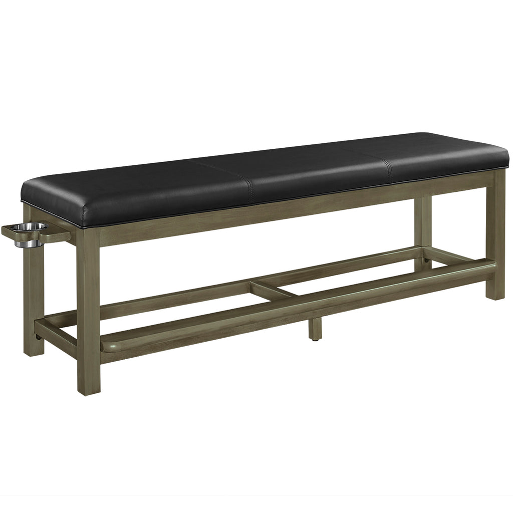 RAM Game Room Spectators Storage Bench - Slate - SBENCH SL